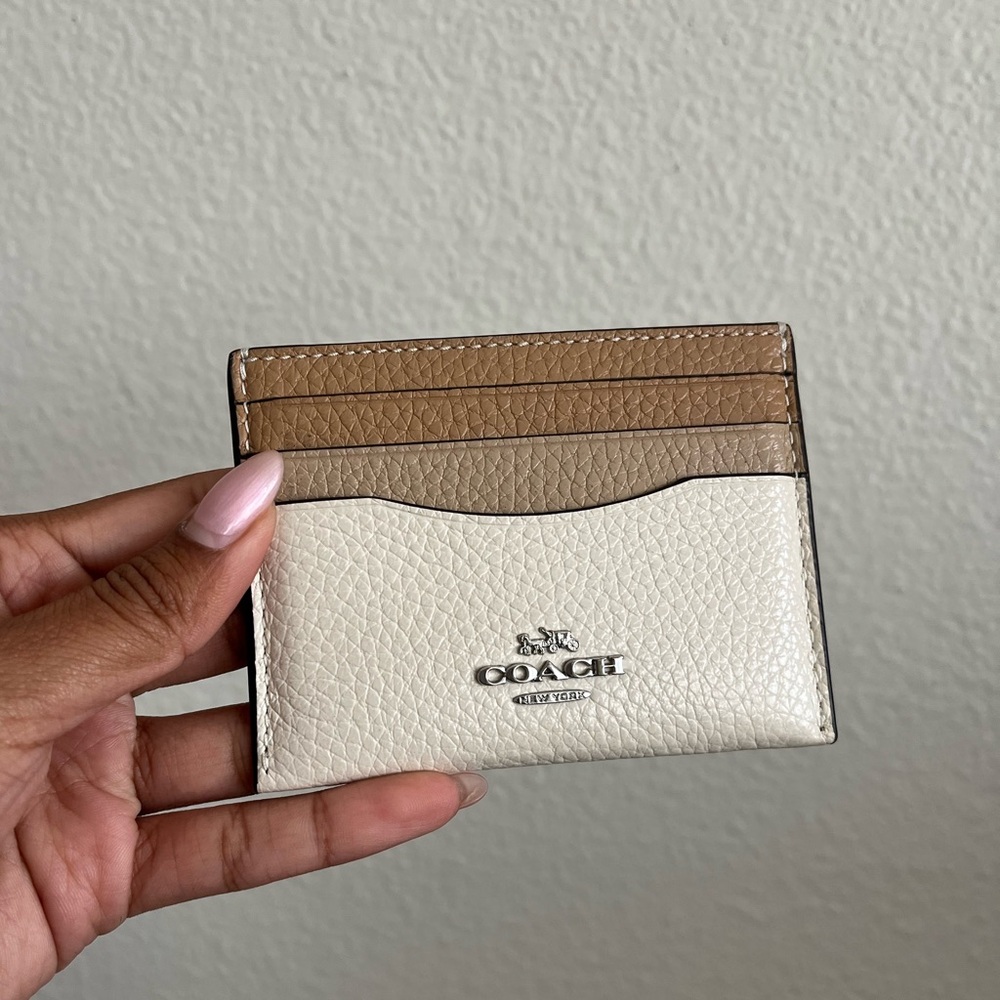 Coach card holder